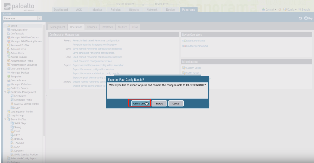 迁移 PaloAlto HA 高可用防火墙到 Panorama 迁移 PaloAlto HA 高可用防火墙到 Panorama