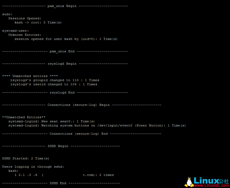Ubuntu 15.04 中安装 Logwatch 定制专属日志推送 Ubuntu 15.04 中安装 Logwatch 定制专属日志推送
