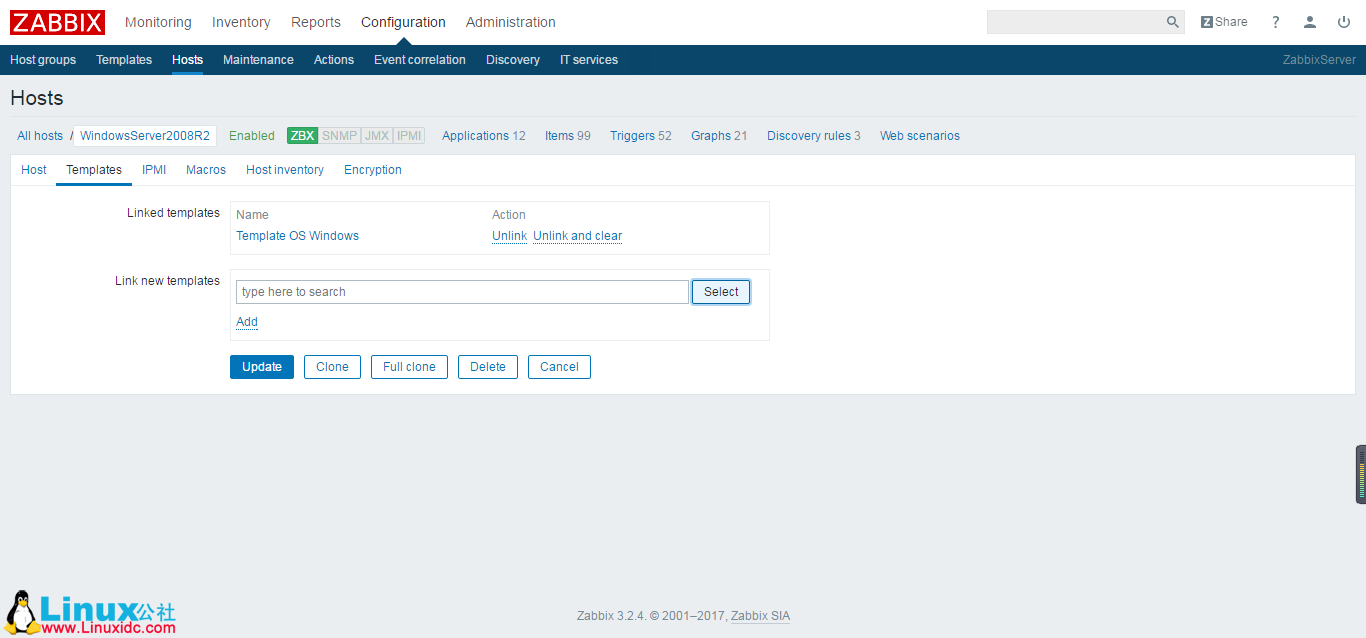 CentOS 7.2 下搭建 Zabbix 3.2 实践图解教程 CentOS 7.2 下搭建 Zabbix 3.2 实践图解教程
