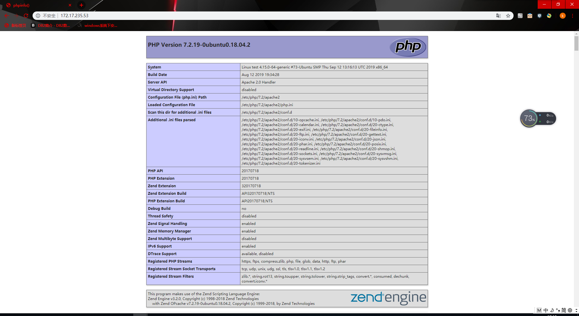 Ubuntu 18.04 部署 Web 平台(Apache+PHP 和 Nginx+PHP) Ubuntu 18.04 部署 Web 平台(Apache+PHP 和 Nginx+PHP)