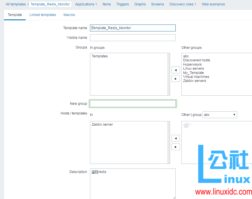 Zabbix 自动发现 Redis 端口并监控 Redis 性能
