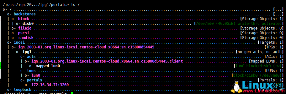 Linux 下 iSCSI 服务部署文档 Linux 下 iSCSI 服务部署文档