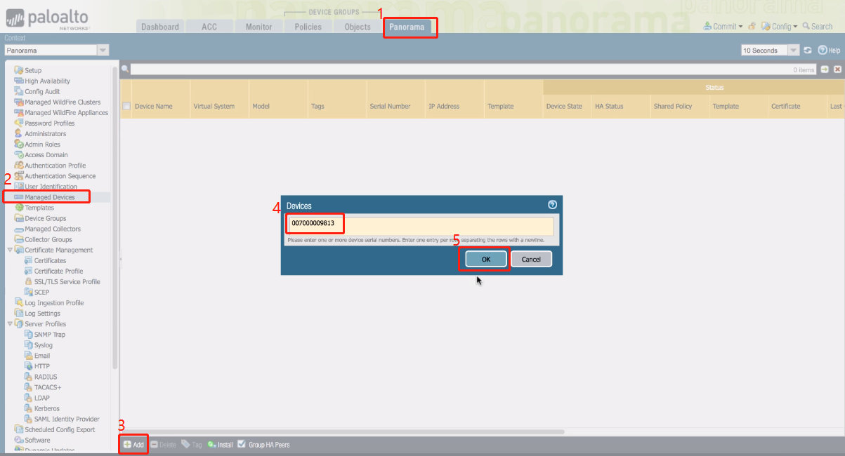 迁移 PaloAlto HA 高可用防火墙到 Panorama 迁移 PaloAlto HA 高可用防火墙到 Panorama