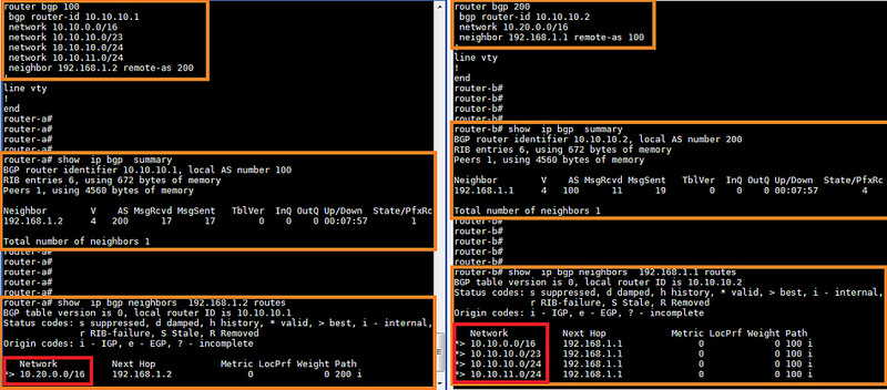 如何在 Quagga BGP 路由器中过滤 BGP 路由?
