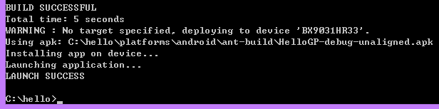 PhoneGap3+ 版本的安装、配置和使用 PhoneGap3+ 版本的安装、配置和使用