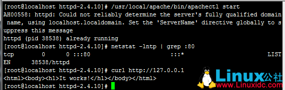 CentOS 6.5 下 LAMP 安装配置