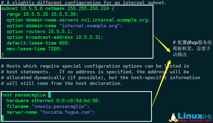 CentOS 架设 DHCP 服务 CentOS 架设 DHCP 服务