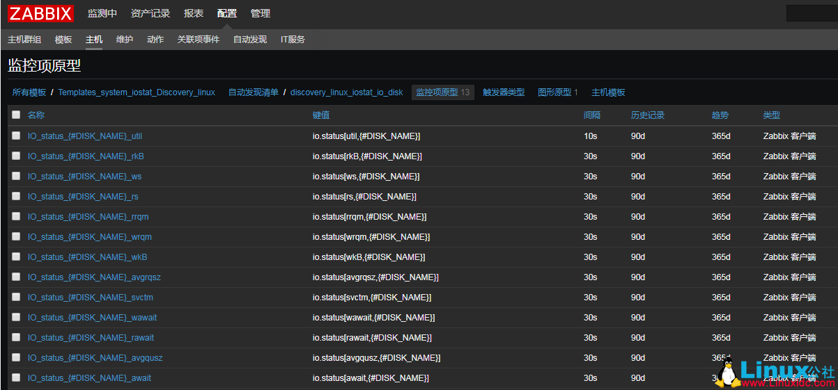 Zabbix 监控磁盘 IO 状态详解 Zabbix 监控磁盘 IO 状态详解
