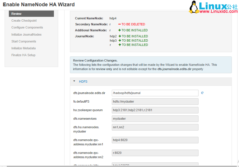 Hadoop 学习:HDFS HA 原理及安装 Hadoop 学习:HDFS HA 原理及安装