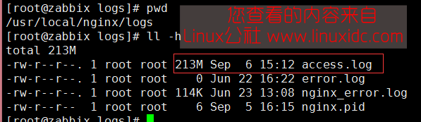 Nginx 访问日志切割脚本 Nginx 访问日志切割脚本