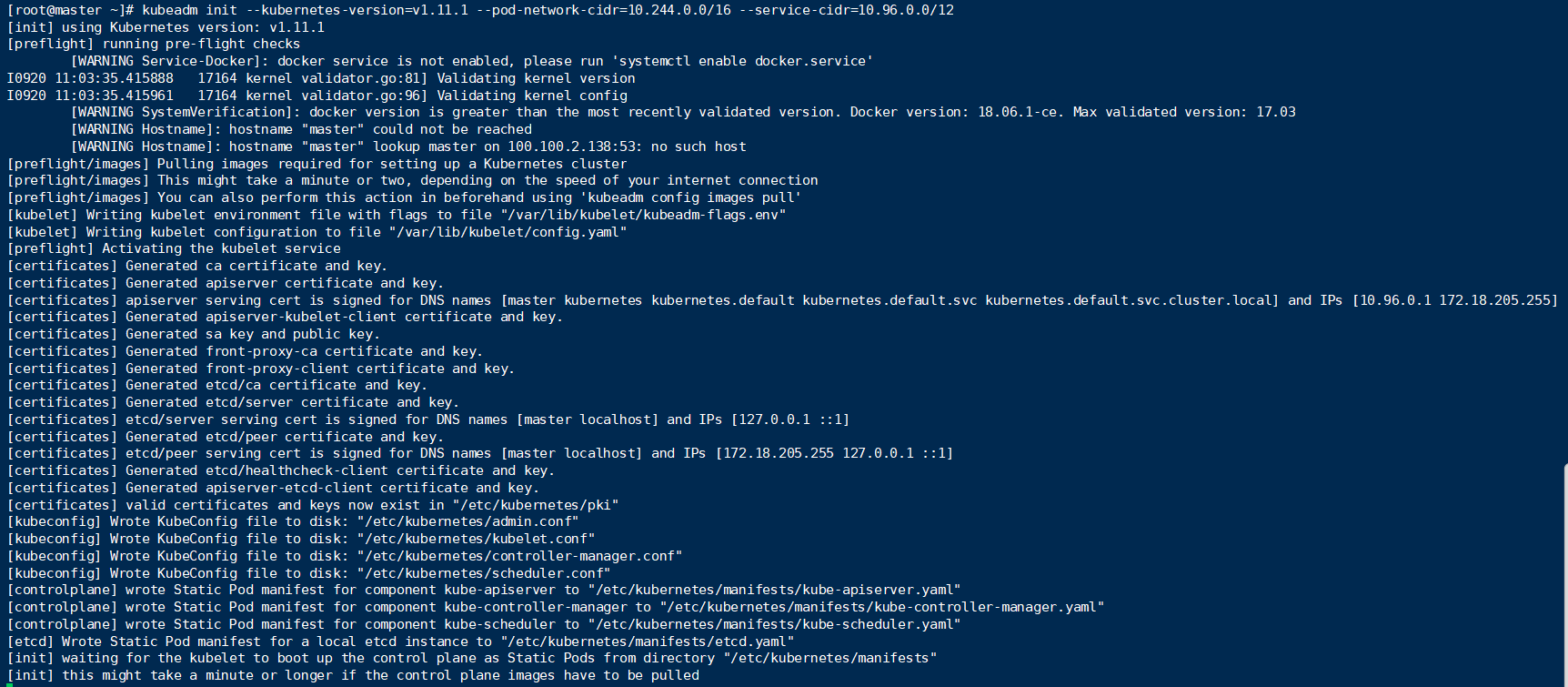 Kubernetes 集群的部署方式及详细步骤 Kubernetes 集群的部署方式及详细步骤