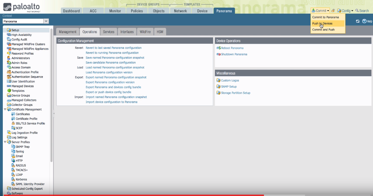 迁移 PaloAlto HA 高可用防火墙到 Panorama 迁移 PaloAlto HA 高可用防火墙到 Panorama