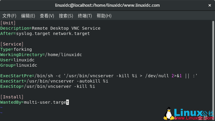 如何在 CentOS 8/RHEL 8 上安装配置 VNC 服务器 如何在 CentOS 8/RHEL 8 上安装配置 VNC 服务器
