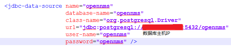 OpenNMS 分离数据库 OpenNMS 分离数据库