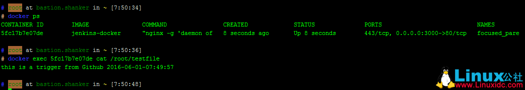 Jenkins + Github 持续集成构建 Docker 容器 Jenkins + Github 持续集成构建 Docker 容器