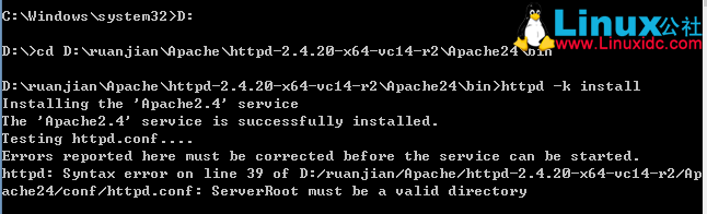 Windows 下 Apache 详细安装教程及遇到的问题解决方案 Windows 下 Apache 详细安装教程及遇到的问题解决方案