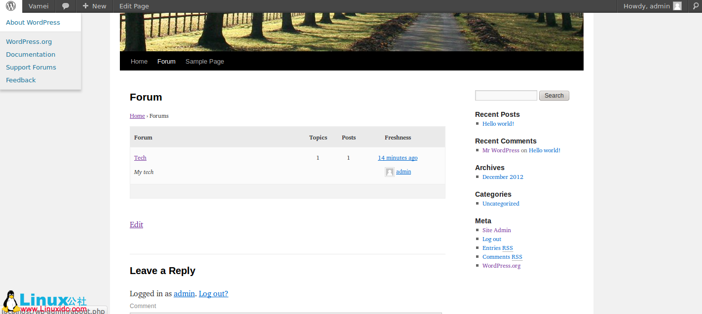 WordPress 快速搭建本地网站