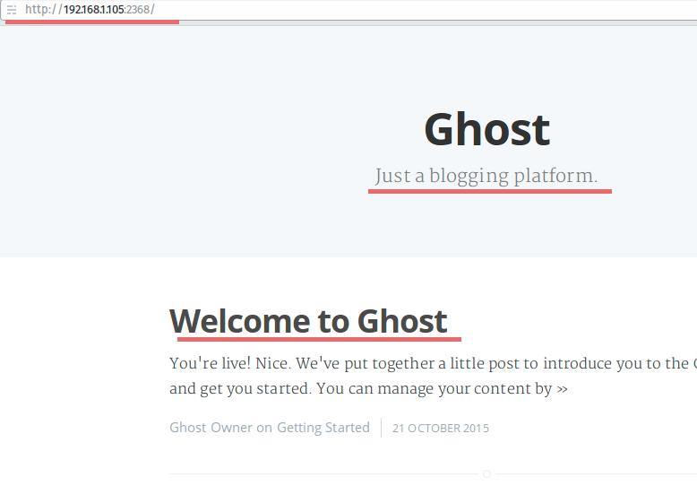 如何在 FreeBSD 10.2 上安装使用 Nginx 的 Ghost