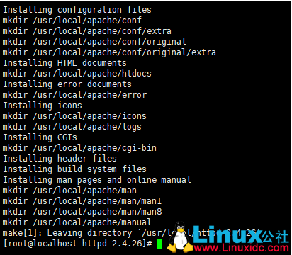 Linux 下 Apache HTTP Server 2.4.26 的安装 Linux 下 Apache HTTP Server 2.4.26 的安装