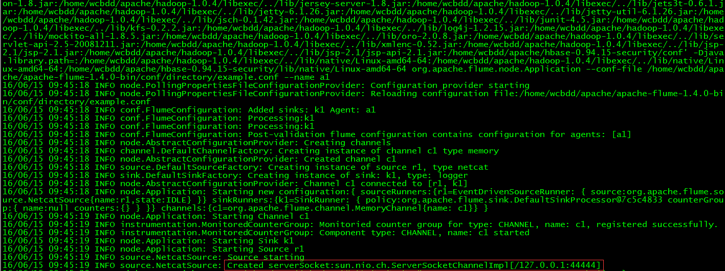 Flume 安装及简单部署 Flume 安装及简单部署