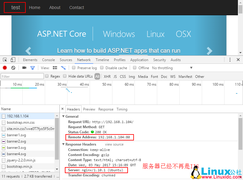 ASP.NET Core:部署项目到 Ubuntu Server ASP.NET Core:部署项目到 Ubuntu Server