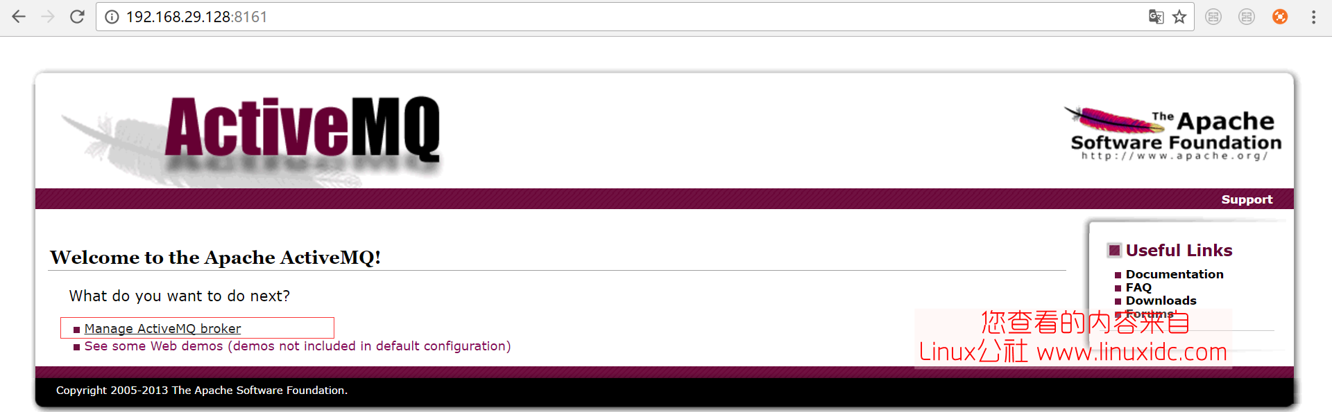 ActiveMQ 单机版的安装与使用教程 ActiveMQ 单机版的安装与使用教程