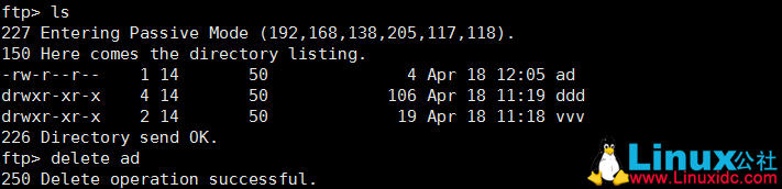 vsftpd3.0 之匿名用户配置 vsftpd3.0 之匿名用户配置
