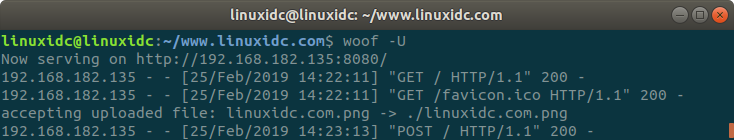 woof - 在 Linux 中通过本地网络轻松分享交换文件 woof - 在 Linux 中通过本地网络轻松分享交换文件