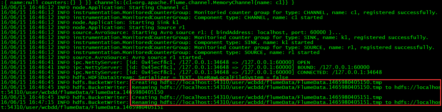 Flume 安装及简单部署 Flume 安装及简单部署