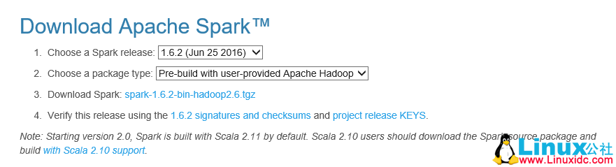 基于 Ubuntu/Debian 的 Hadoop2.7.2+Spark1.6 实验环境快速部署