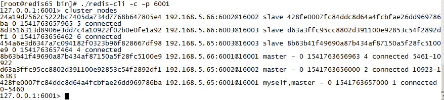 Redis 5.0 Cluster 集群带认证及客户端连接 Redis 5.0 Cluster 集群带认证及客户端连接