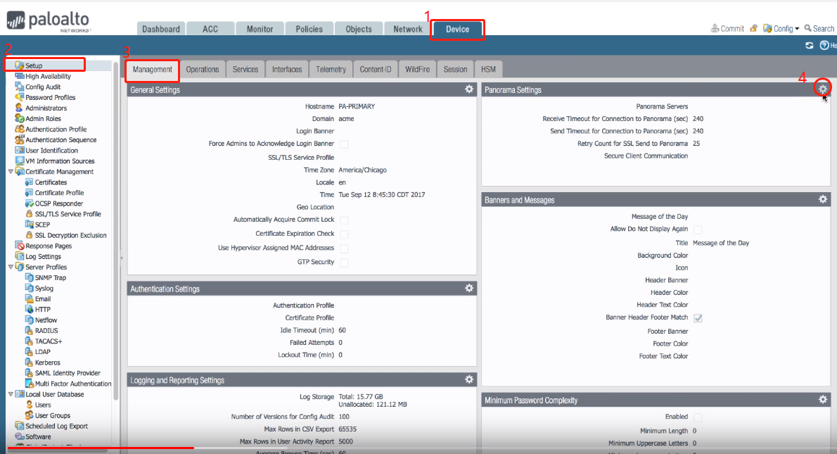 迁移 PaloAlto HA 高可用防火墙到 Panorama 迁移 PaloAlto HA 高可用防火墙到 Panorama
