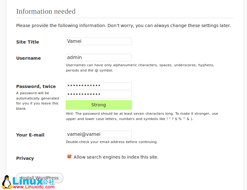WordPress 快速搭建本地网站