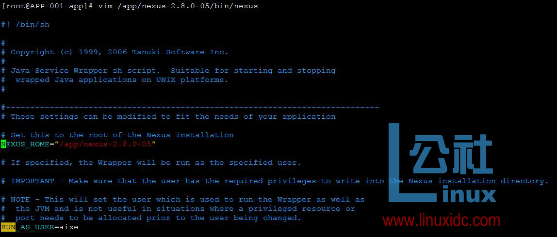 Nexus 从 Window 迁移至 Linux