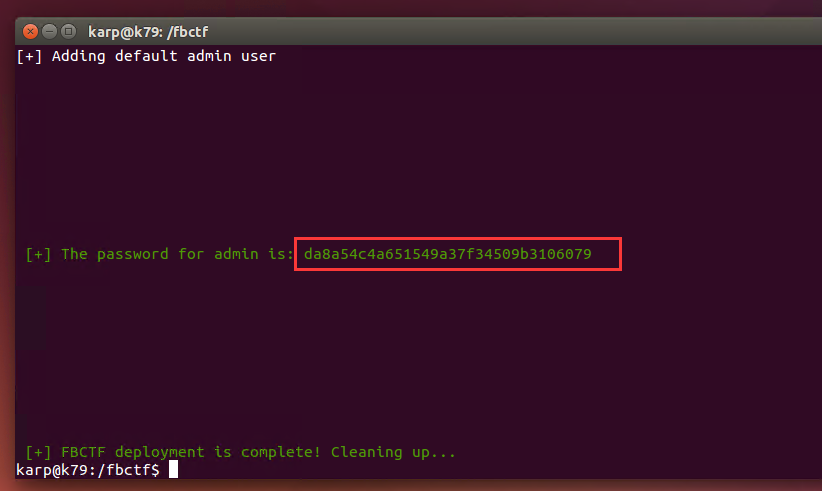 Ubuntu 14.04 LTS 下安装搭建 FBctf 平台 Ubuntu 14.04 LTS 下安装搭建 FBctf 平台