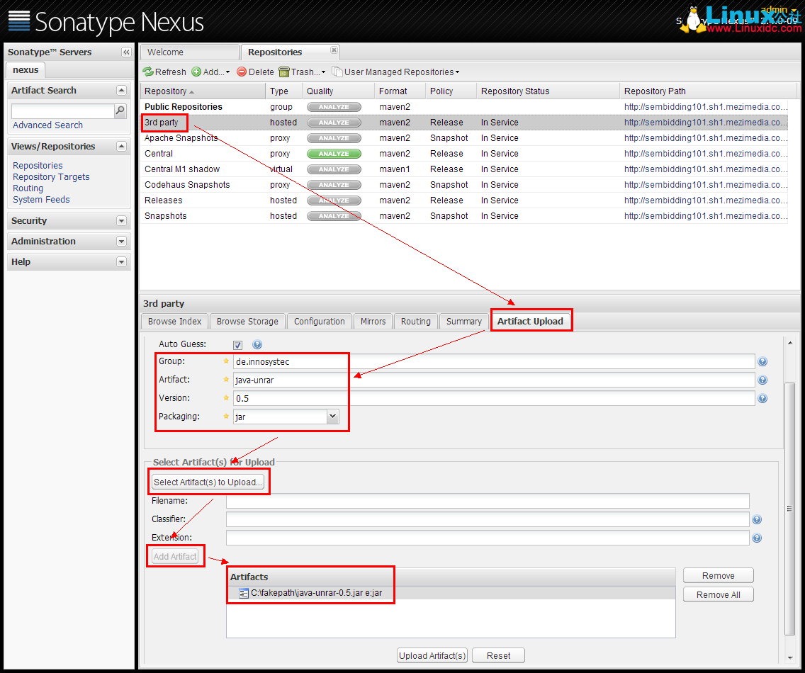 Linux 下使用 Nexus 搭建 Maven 私服详解