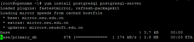OpenNMS 分离数据库 OpenNMS 分离数据库