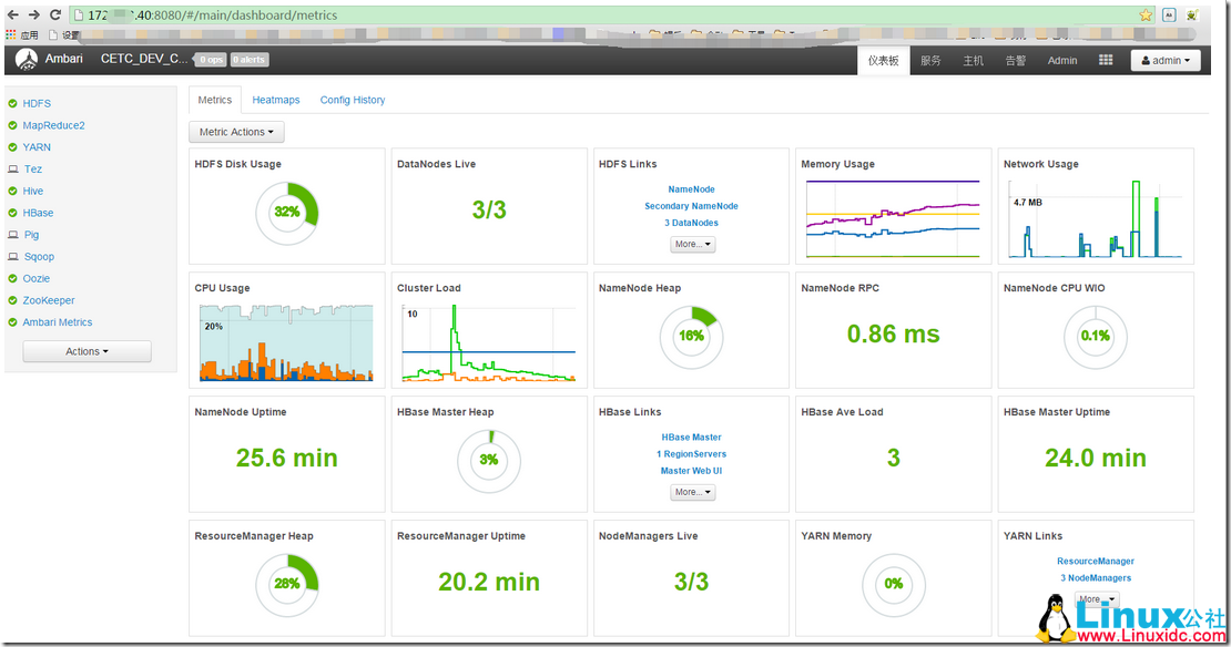 CentOS 6.5+Ambari+HDP 集群安装