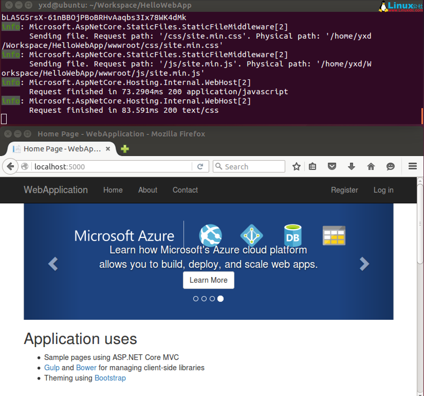 Asp.Net Core 发布和部署(Linux + Jexus) Asp.Net Core 发布和部署(Linux + Jexus)