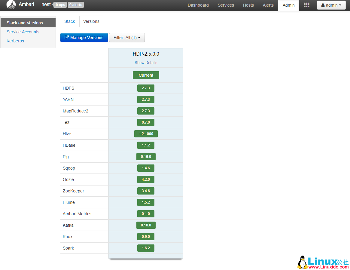 Ambari + HDP 升级(Ambari 2.2.2 - 2.4.1 + HDP 2.4.2 - 2.5.0) Ambari + HDP 升级(Ambari 2.2.2 - 2.4.1 + HDP 2.4.2 - 2.5.0)
