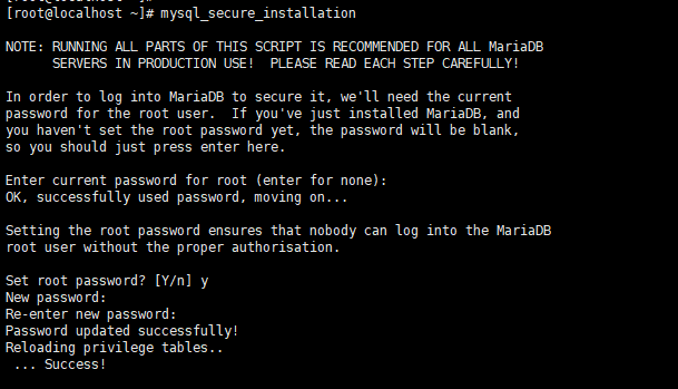CentOS 上 yum 方式安装配置 LNMP CentOS 上 yum 方式安装配置 LNMP