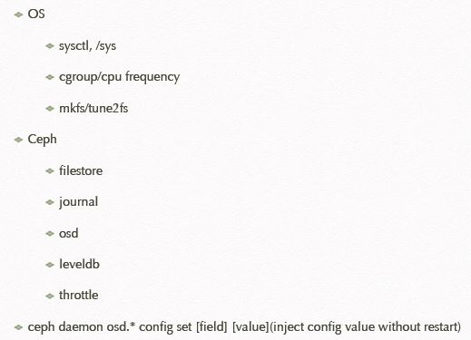 几个 Ceph 性能优化的新方法和思路（2015 SH Ceph Day 参后感）