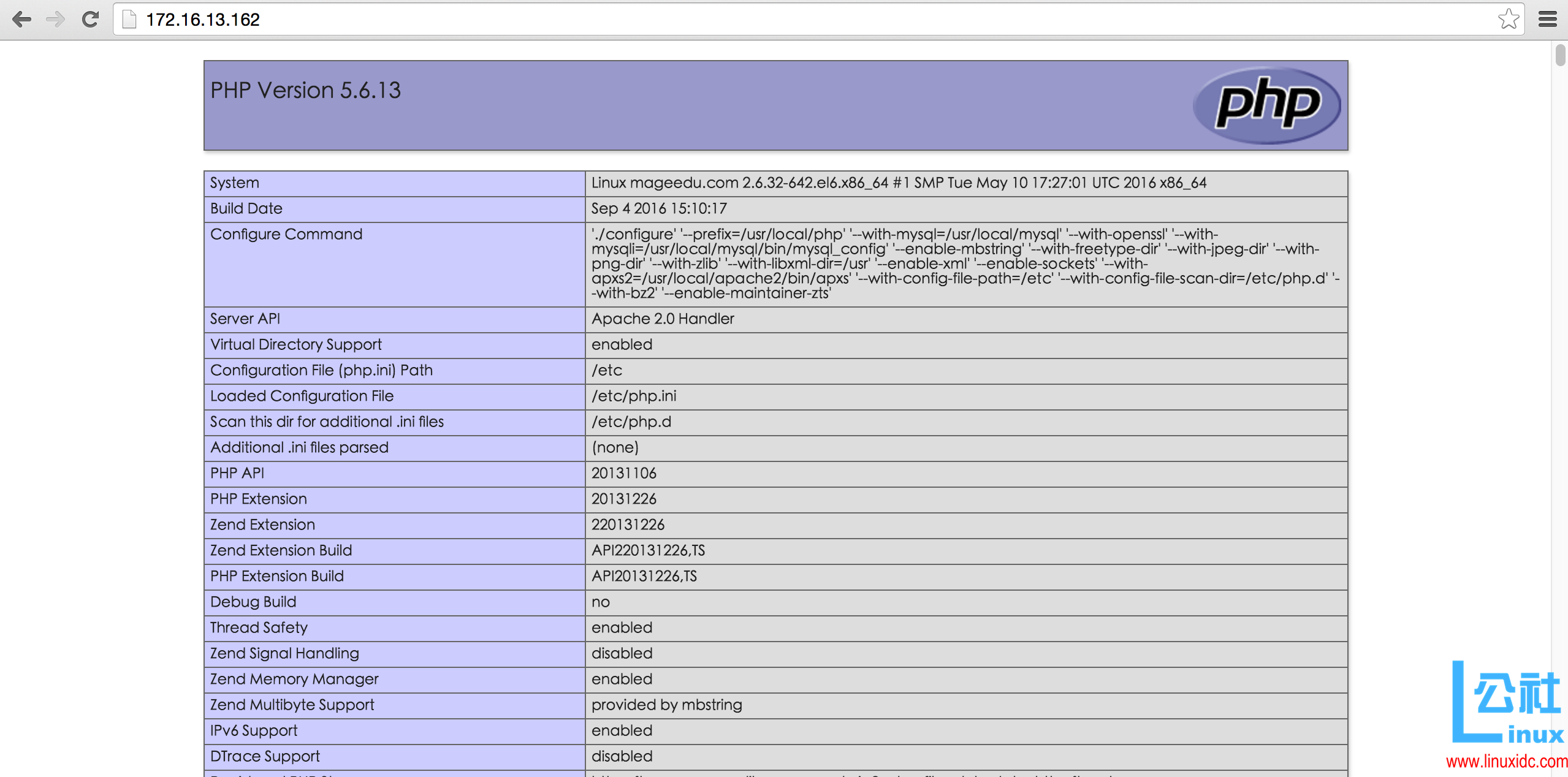 详解 LAMP 源码编译安装 详解 LAMP 源码编译安装