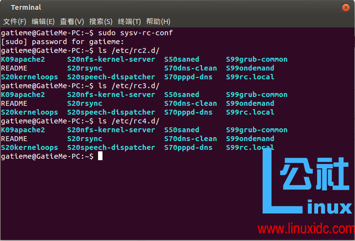 Ubuntu 下使用 sysv-rc-conf 管理服务 Ubuntu 下使用 sysv-rc-conf 管理服务