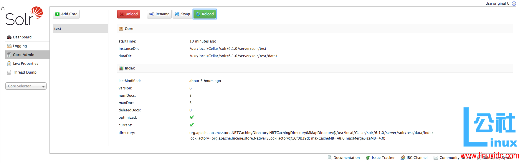macOS 安装 Solr 并索引 MySQL macOS 安装 Solr 并索引 MySQL