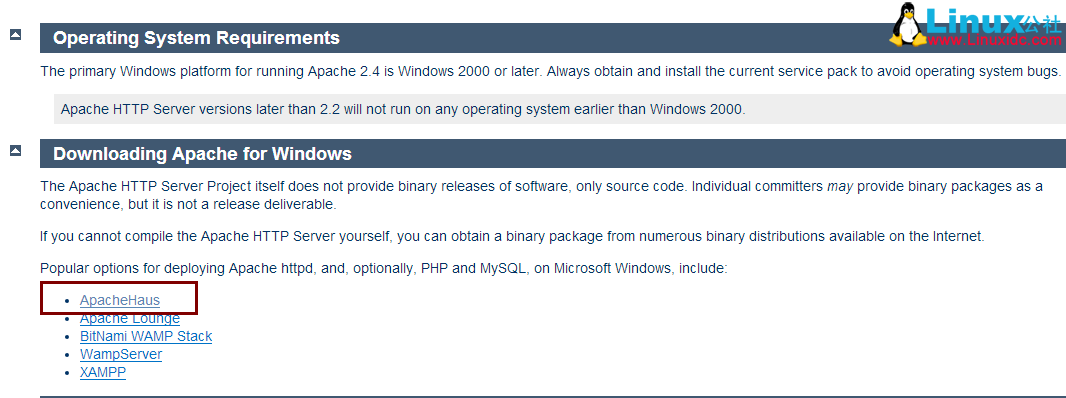 Windows 下 Apache 详细安装教程及遇到的问题解决方案 Windows 下 Apache 详细安装教程及遇到的问题解决方案