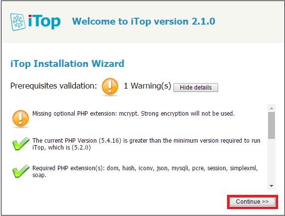 如何在 CentOS 7 上安装开源 ITIL 门户 iTOP 如何在 CentOS 7 上安装开源 ITIL 门户 iTOP