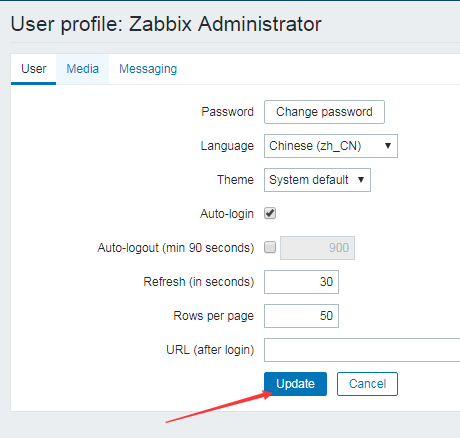 Zabbix-web 的中文显示及其乱码问题解决方法