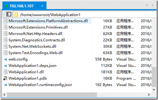将 ASP.NET Core 应用程序部署至生产环境中（CentOS7）
