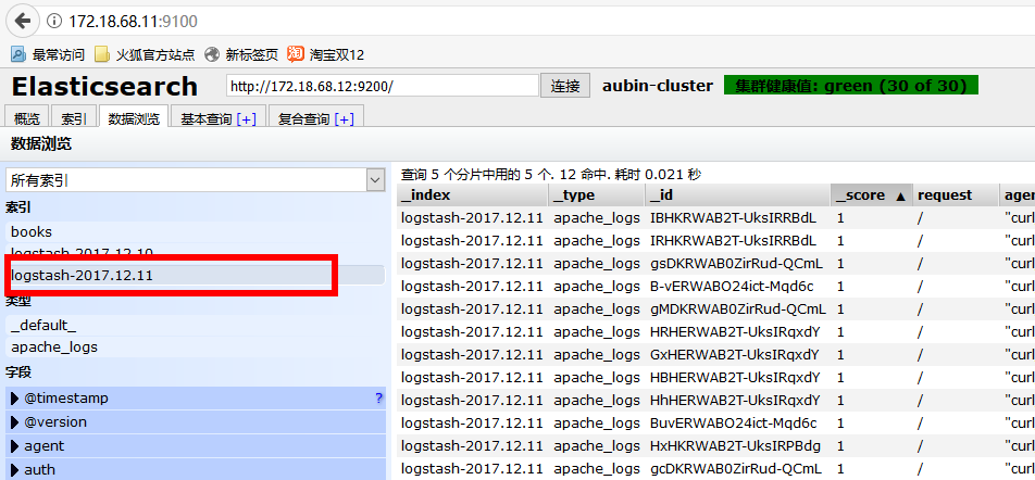 ElasticSearch 和 Logstash 使用详解 ElasticSearch 和 Logstash 使用详解